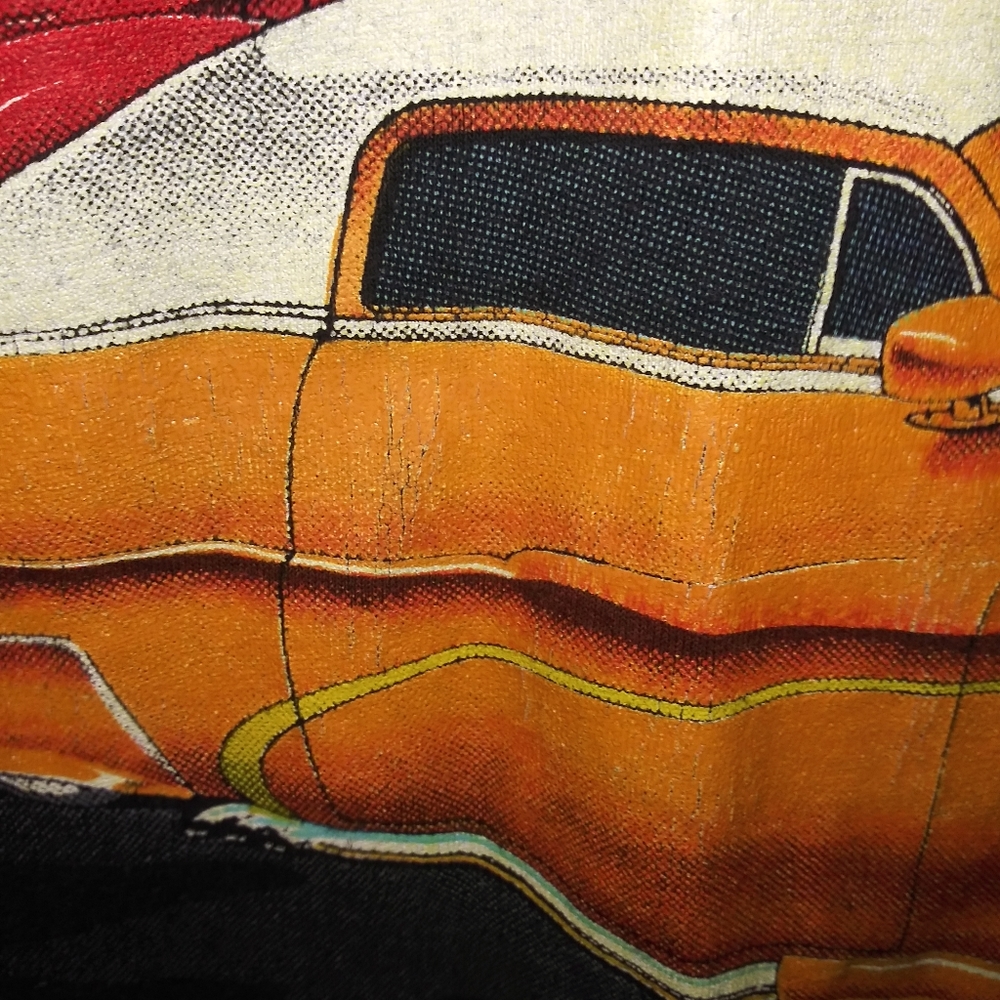 Vintage Speed Limit Seventy Black Single Stitch, Pacific Drive-In Graphic Tee - Picture 8 of 12